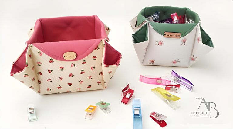 Cesta de tela multiusos