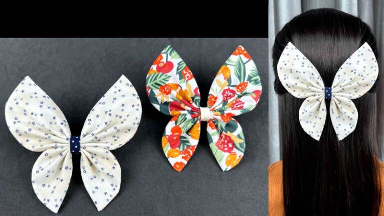 Pasador de pelo en forma de mariposa