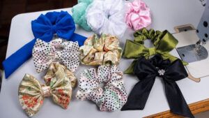 4 formas de hacer Scrunchies