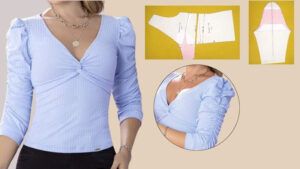 DIY Blusa con nudo