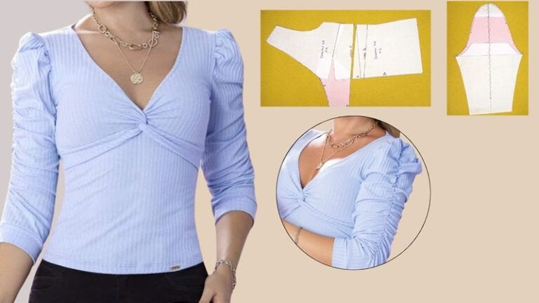 DIY Blusa con nudo