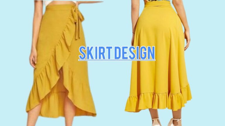 Falda cruzada con volantes