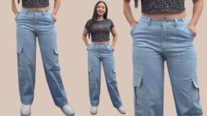 Pantalón cargo patrón