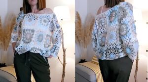 Jersey granny square a crochet