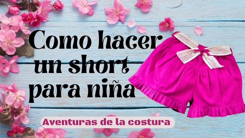 Short infantil para niña