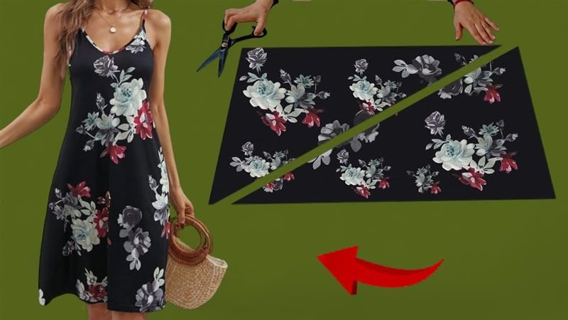 Vestido de tirantes escote V