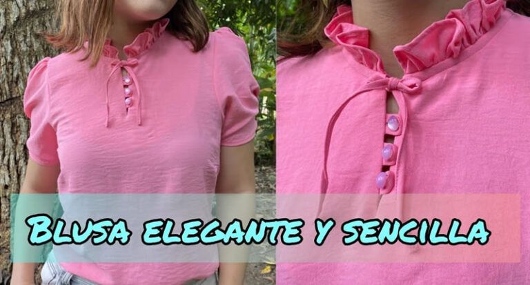Blusa Para Oficina FÁCIL de Hacer