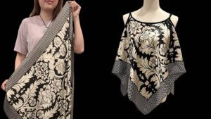 Blusa de tirantes con un pañuelo