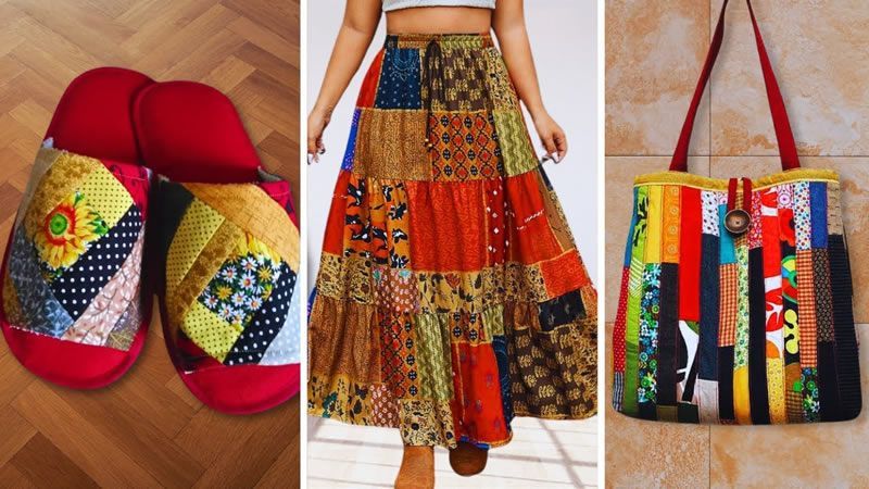 DIY Súper útiles con retales de tela