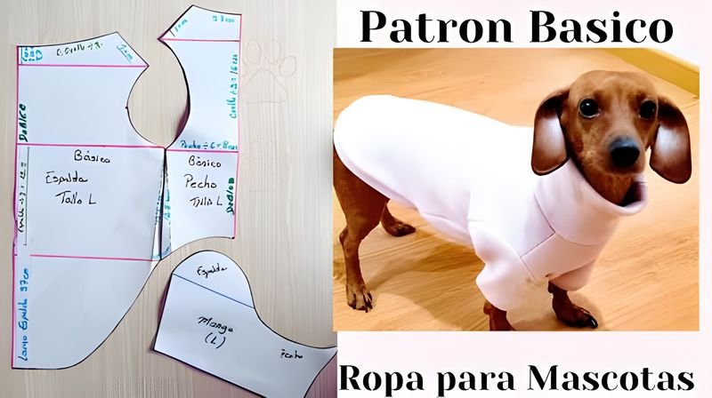 Suéter cuello Alto para mascotas