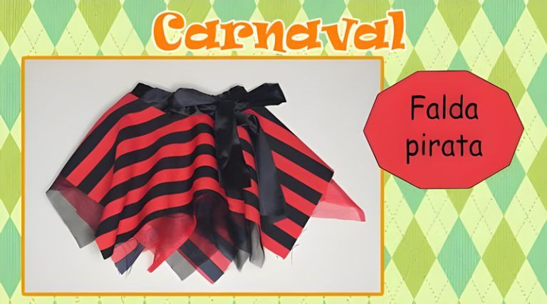 DIY Falda pirata fácil