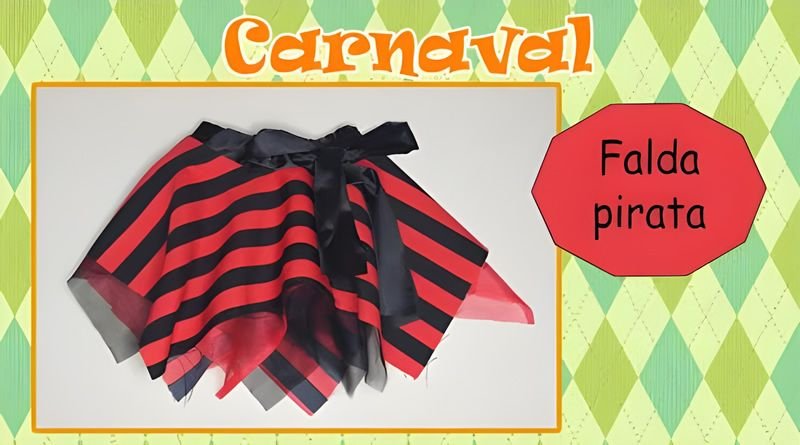 DIY Falda pirata fácil
