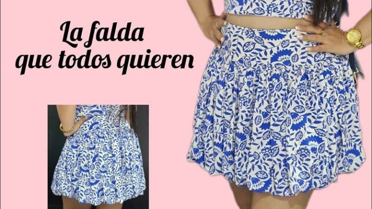 DIY Falda globo elegante