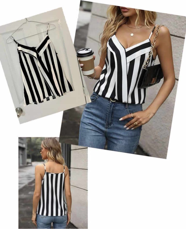 Blusa sport con cuello sobrepuesto