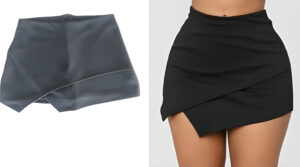 Falda short patronaje y confección
