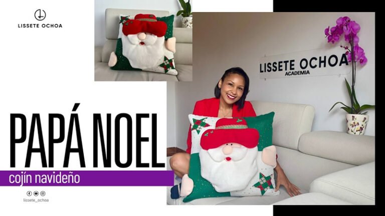 Cojín de Papá Noel