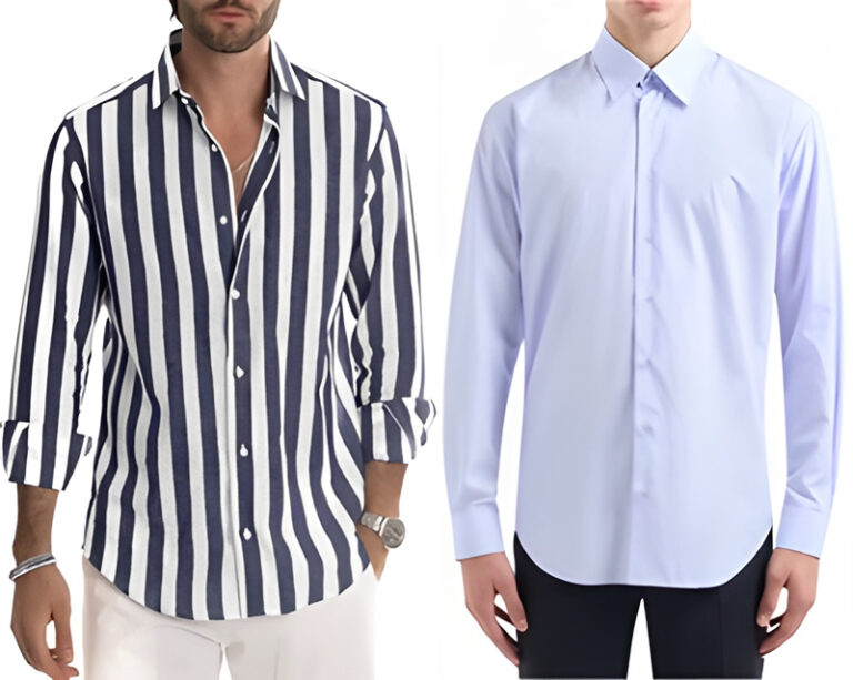 Camisa masculina patrón