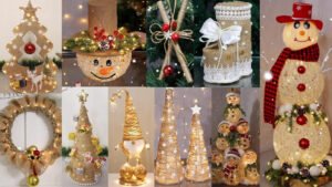 DIY decoraciones para navidad