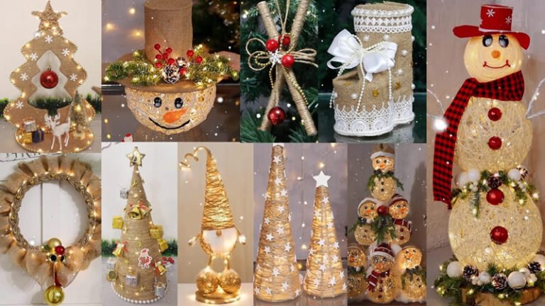 DIY decoraciones para navidad