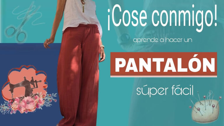Pantalón tipo tela de bambula