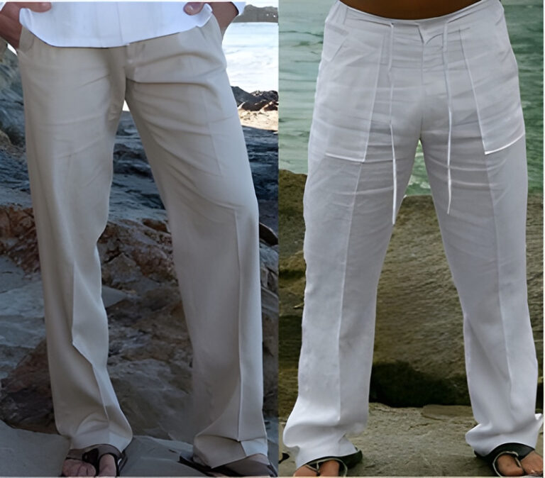 Pantalones elásticos para hombres