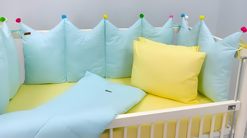Juego de protectores de bordes para cunas