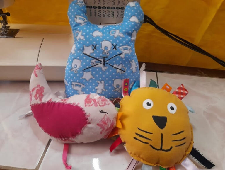 Juguetes de tela para bebé