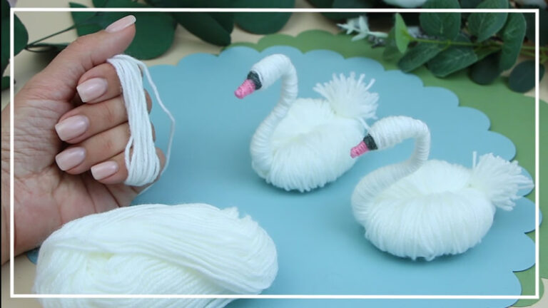 Cisne de Hilo fácil y rápido