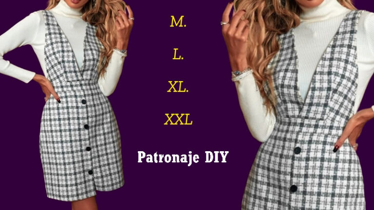 Vestido Tipo Peto Entallado