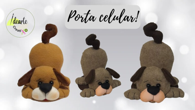 Perro soporte para móvil