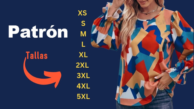 Blusa suelta de Mangas Abullonadas