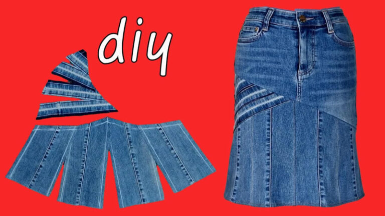 Reciclar un Jeans y convertirlo en una falda