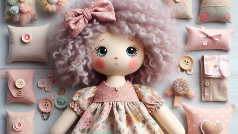 Muñeca de Trapo Fácil y Muy Bonita