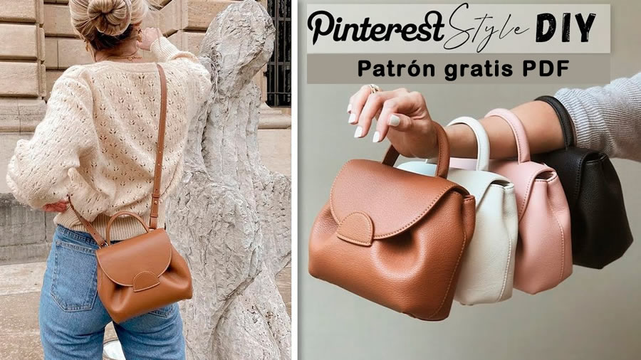 Bolso tipo cartera DIY estilo Pinterest