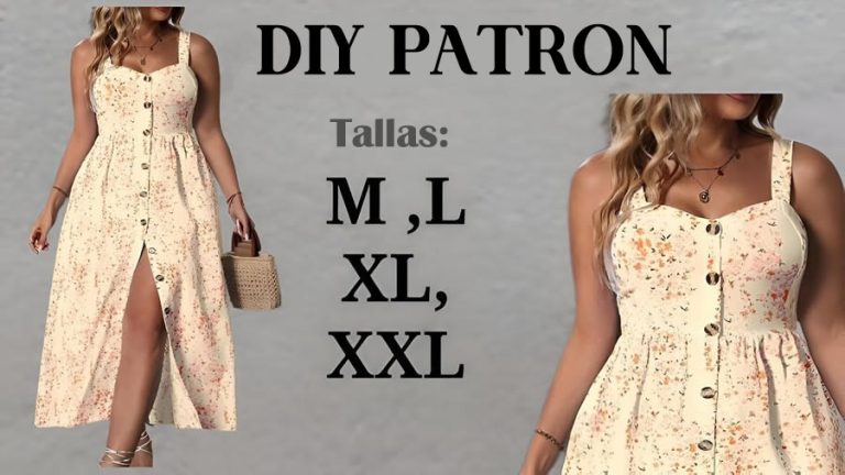 Vestido de verano con tirantes.