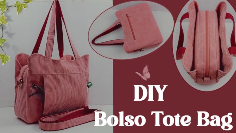 Bolso Tote Bag con Múltiples Compartimentos