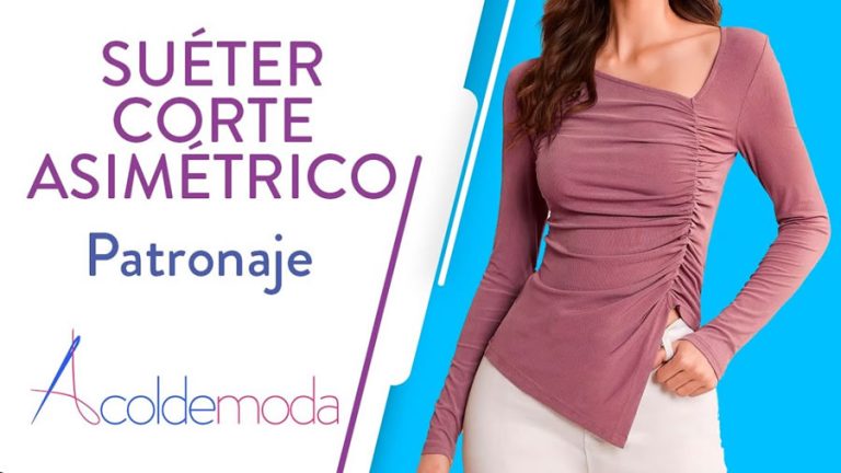 Suéter Corte Asimétrico DIY