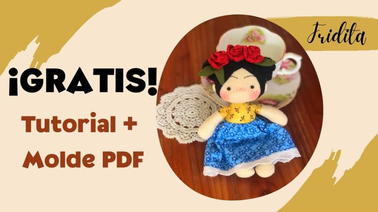 Muñeca Fridita – Adorable muñequita de trapo