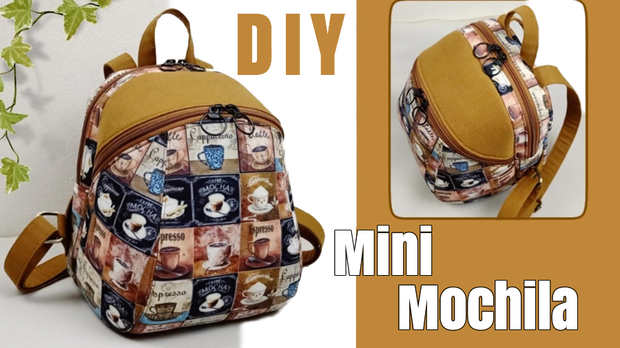 DIY mochila Loly con doble compartimento