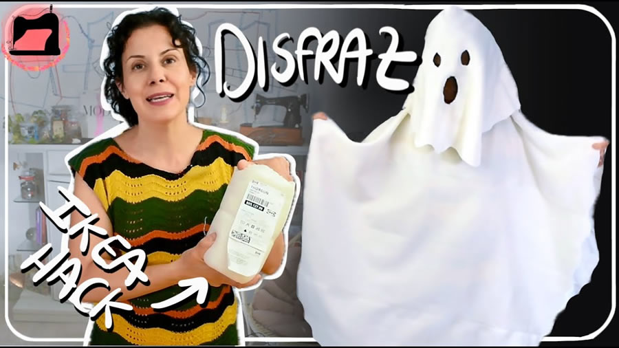 disfraz de fantasma fácil y barato