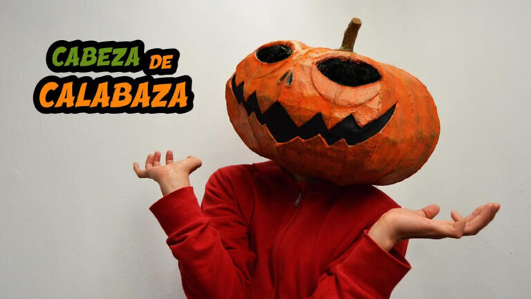 Máscara de Calabaza para Halloween