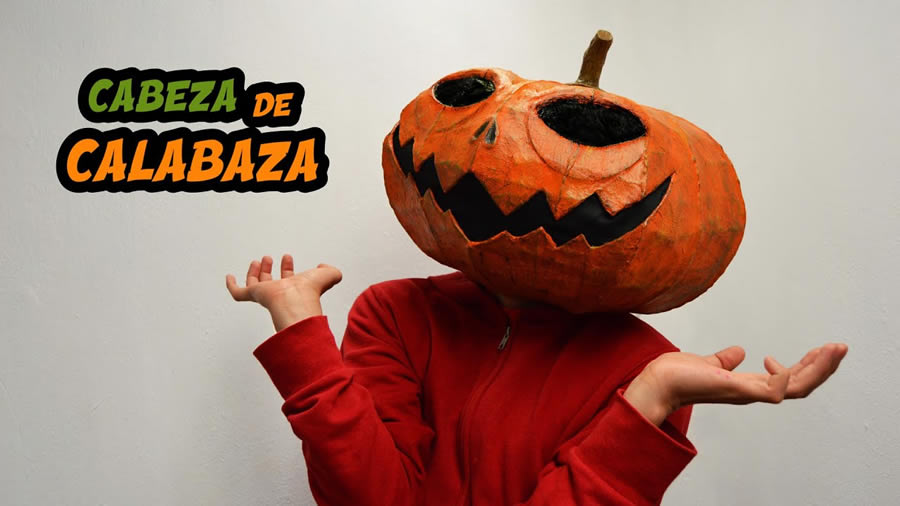 Máscara de Calabaza para Halloween