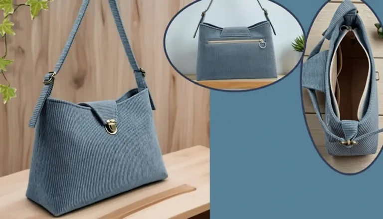 Bolso de Hombro con Patrón