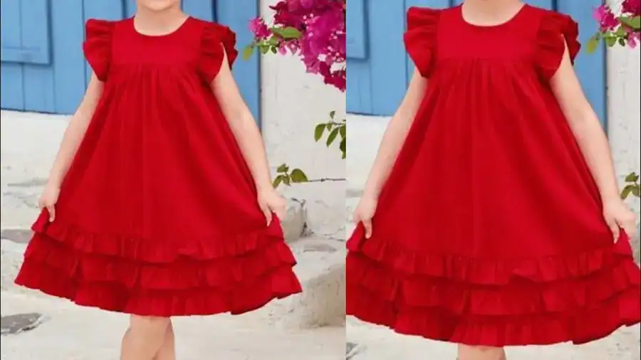 Vestido de Bebé con Volantes