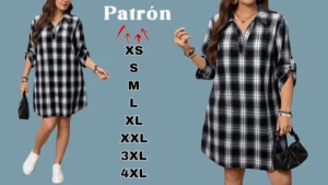 Vestido Oversize Elegante de Otoño