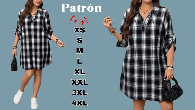 Vestido Oversize Elegante de Otoño