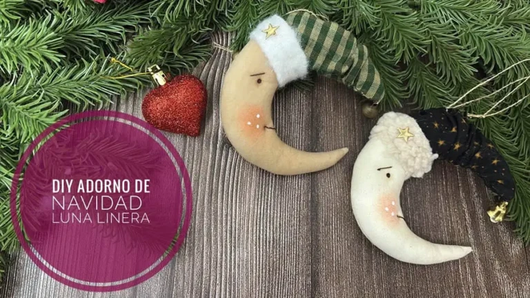 Luna Adorno Navideño