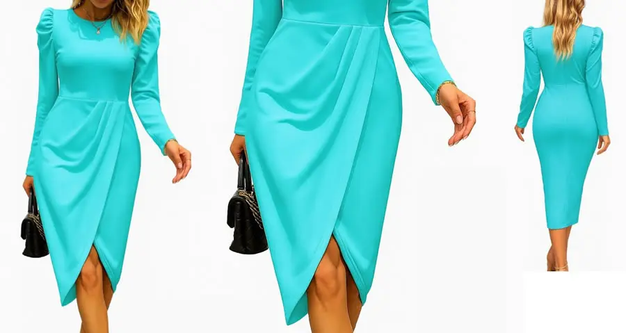 Patrón de Vestido de Fiesta