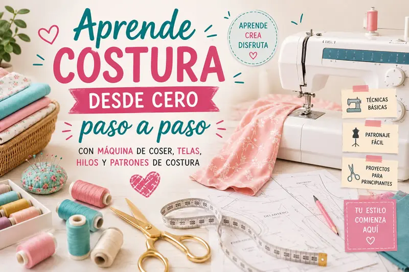 Aprende costura desde cero paso a paso